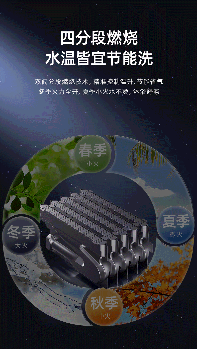 樱花燃气热水器 - 零冷水