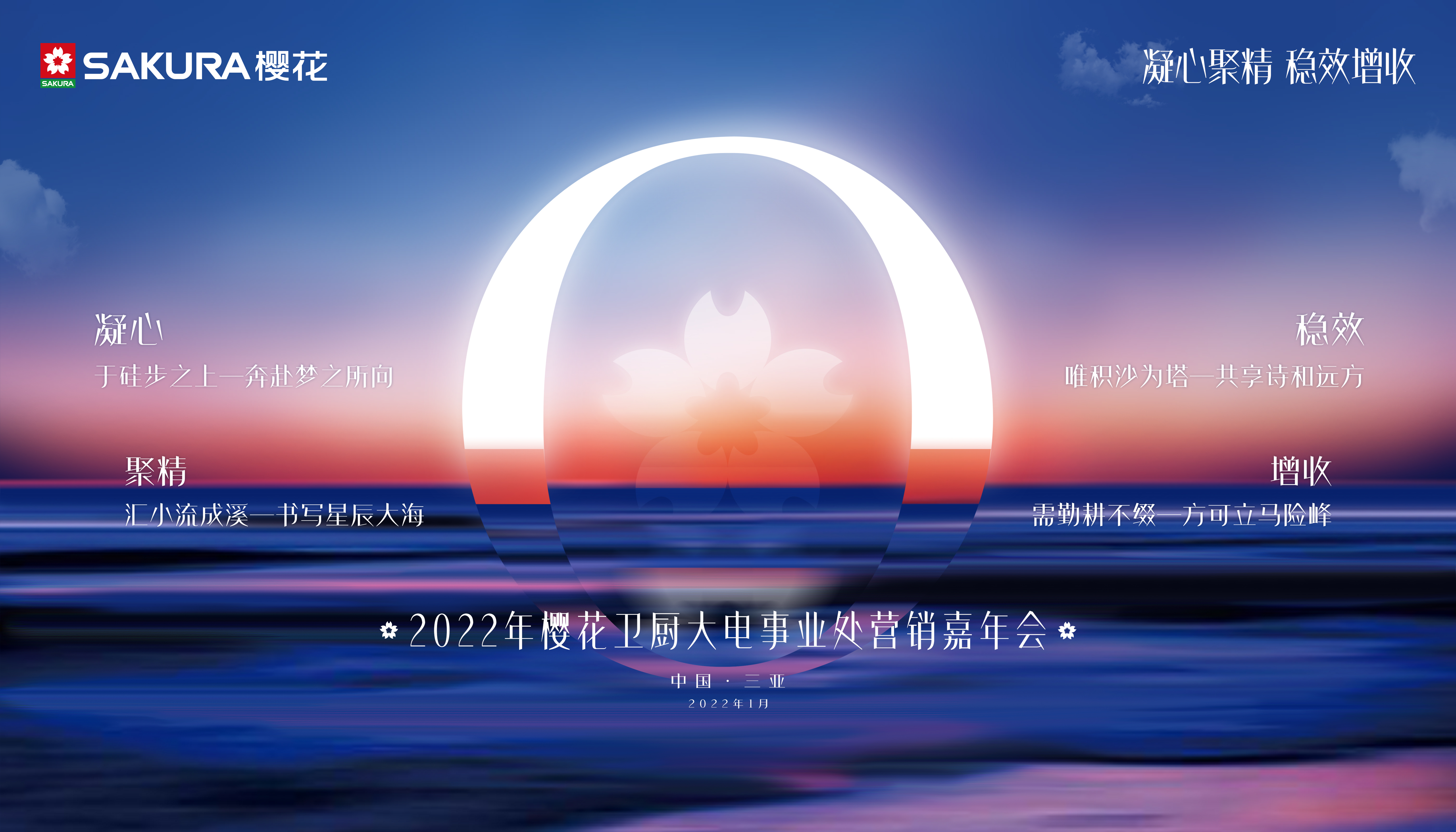 凝心聚精 稳效增收| 2022年SAKURA樱花营销嘉年会隆重举办